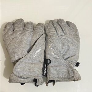 Cozy Gray Kids Mittens by